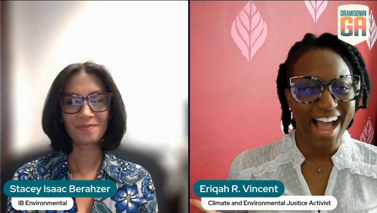 Stacey Berahzer and Eriqah Vincent in Climate Digest Interview Stacey Berahzer and Eriqah Vincent in Climate Digest Interview