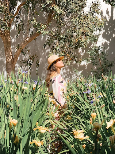 Storme shown in a beautiful garden.