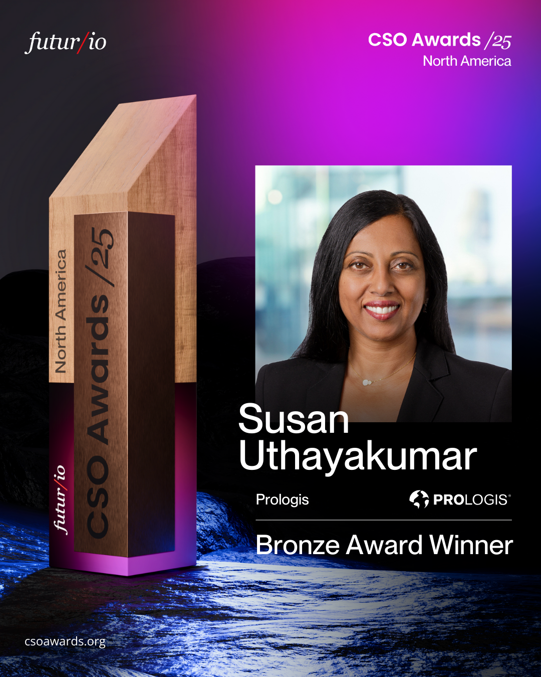 Susan Uthayakumar, Prologis (Bronze Awards Winner)