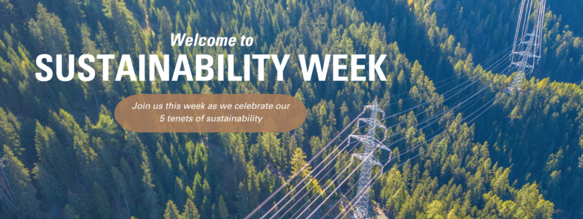 Sustainability Week Header