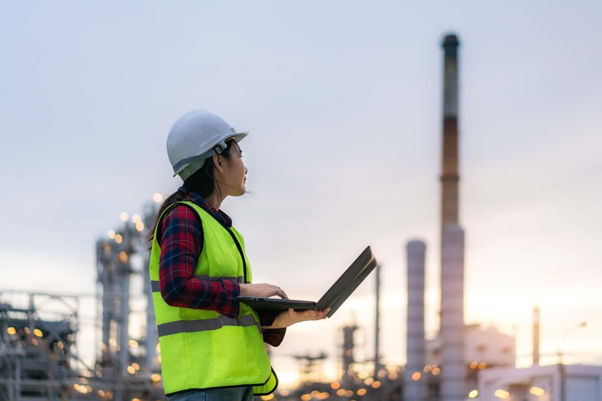 person in construction uniform