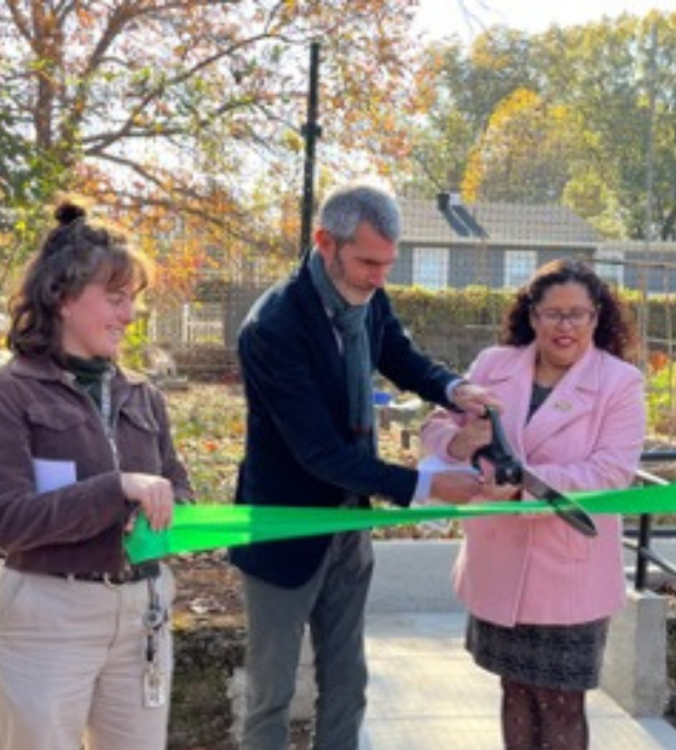 Ribbon cutting