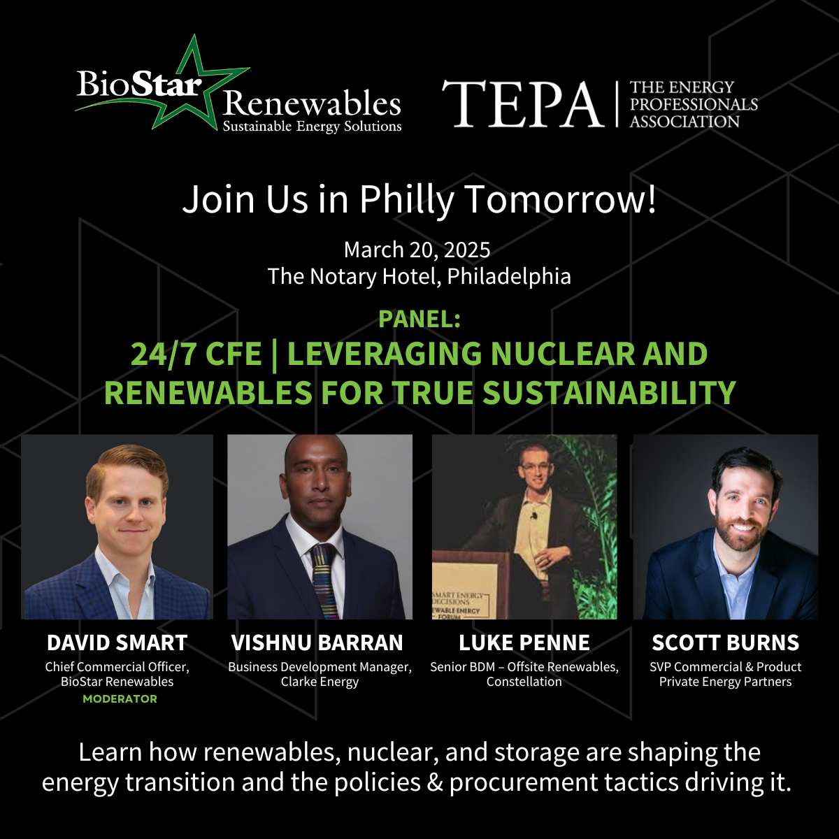 Join TEPA in Philly Tomorrow