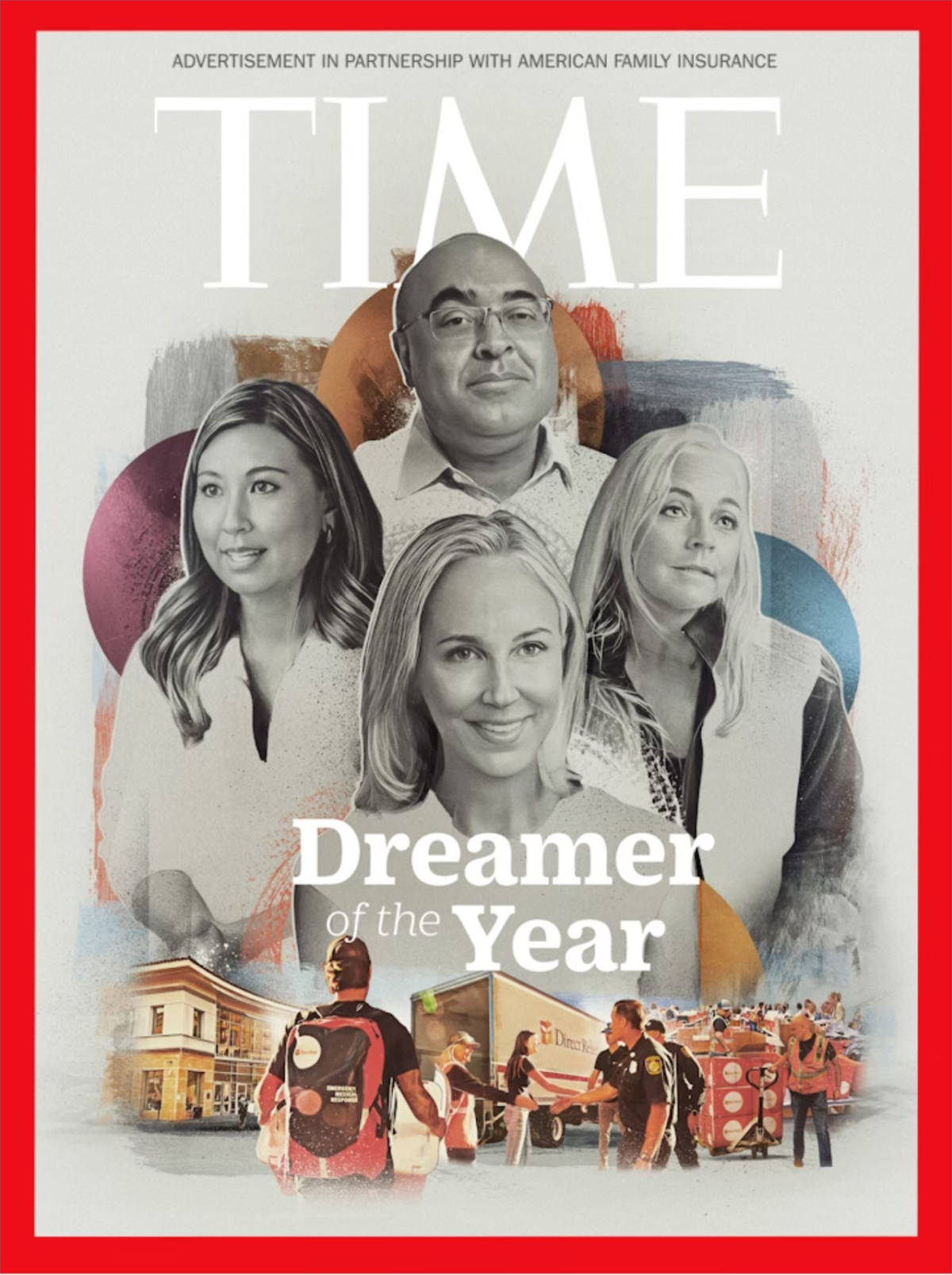 TIME Magazine Cover - Direct Relief Named TIME 2025 Dreamer of the Year