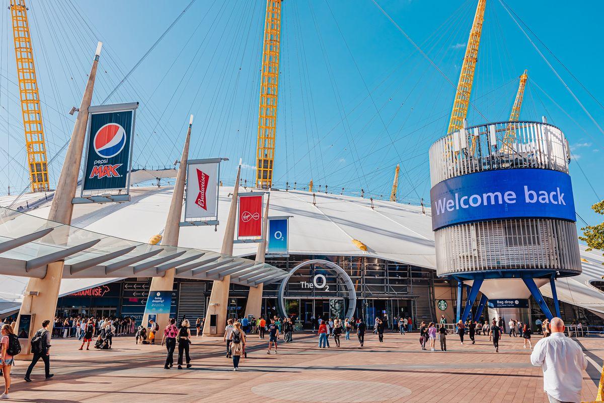 AEG' The O2 in London, UK. AEG' The O2 in London, UK.