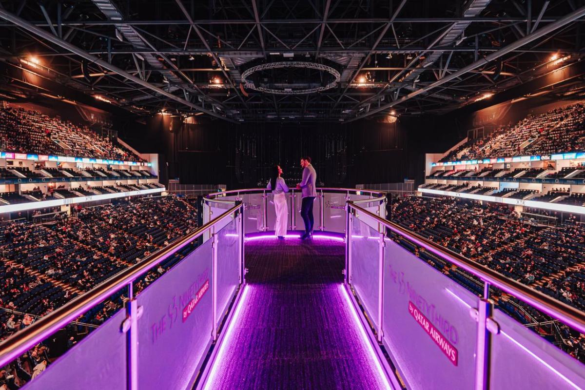 The NinetyThird by Qatar Airways joins The O2’s broad range of Premium offerings.