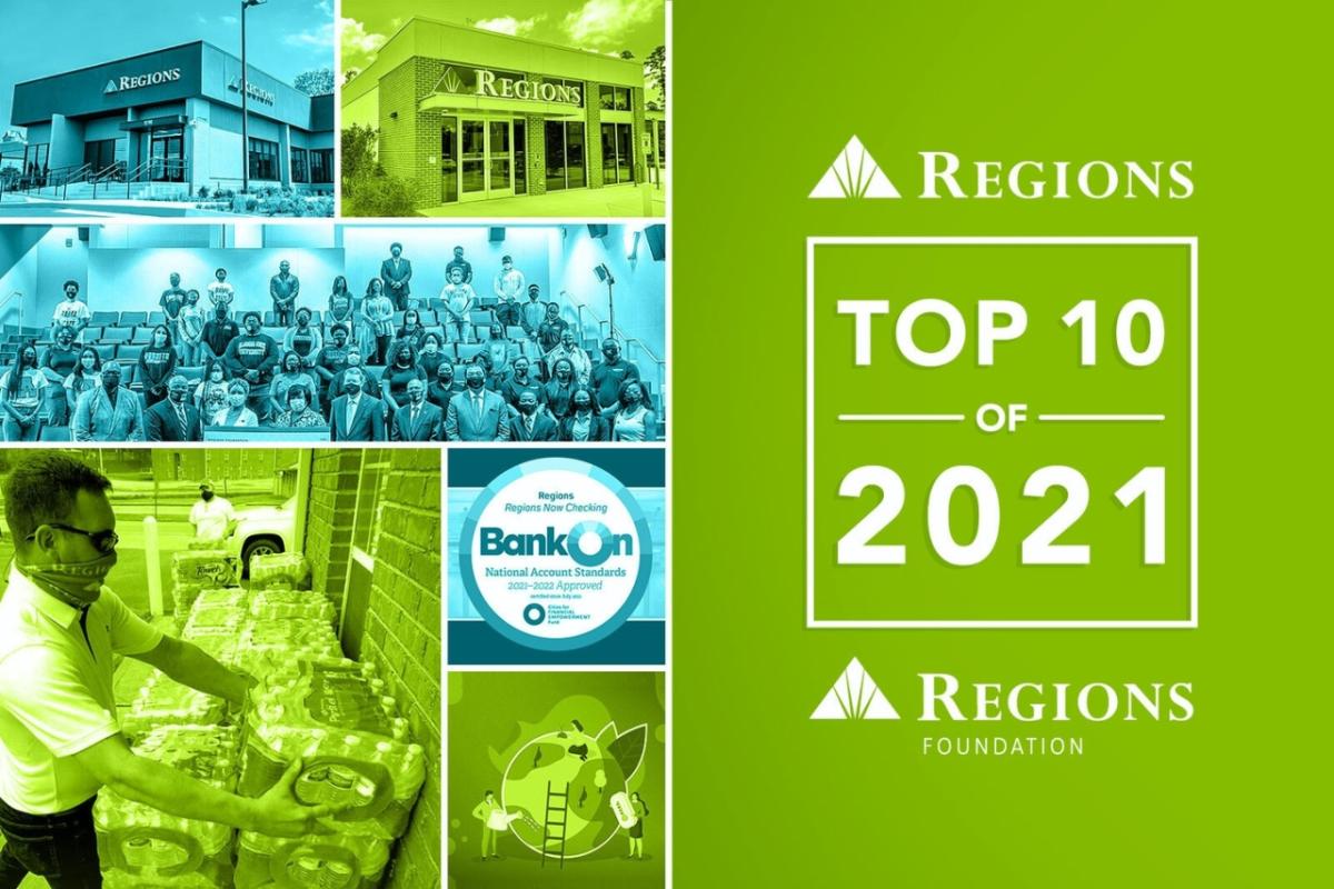 Regions Top 10 of 2021