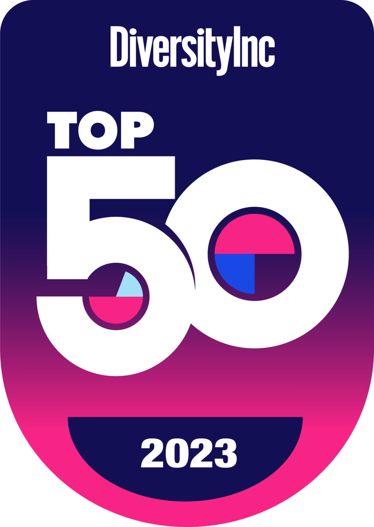 DiversityInc Top 50 2023 logo
