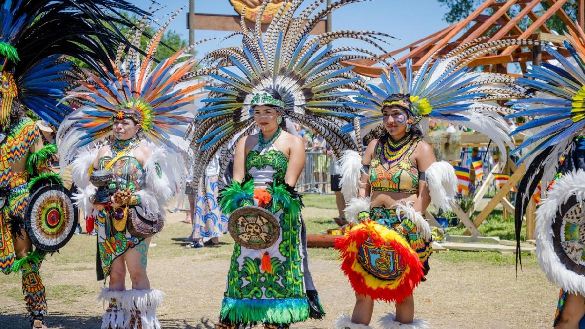 Tribal dancers