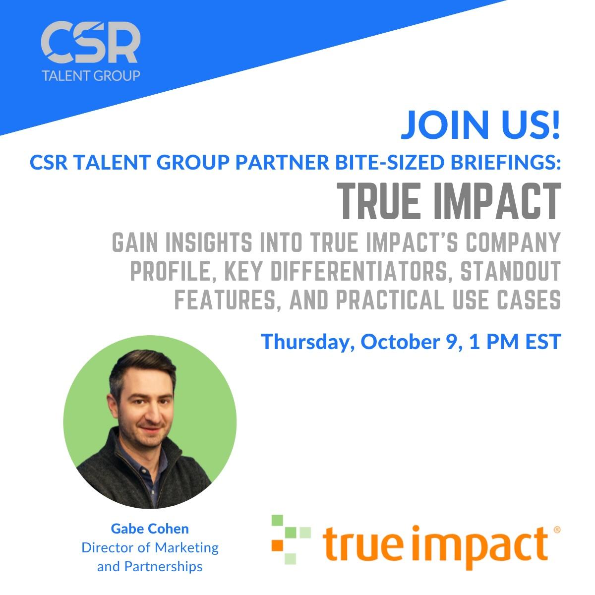 Social Measurement with Gabe Cohen of True Impact " "