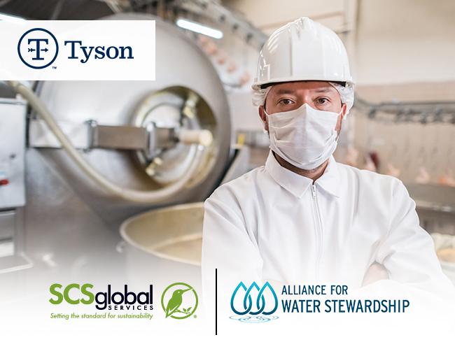 Tyson Foods' Finney County Plant Achieves AWS Certification with SCS Global Services