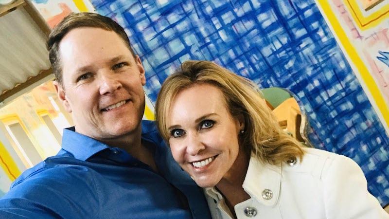 Keith and Erica Opstad at The New Children's Museum.