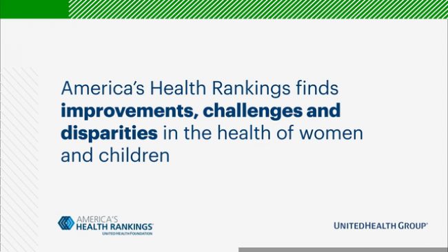 The report also found increased frequent mental distress in women, increasing levels of obesity among women and lack of physical activity among children