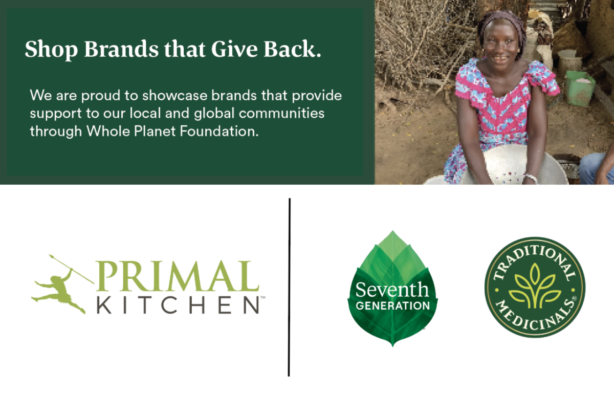 Shop Brands that Give Back