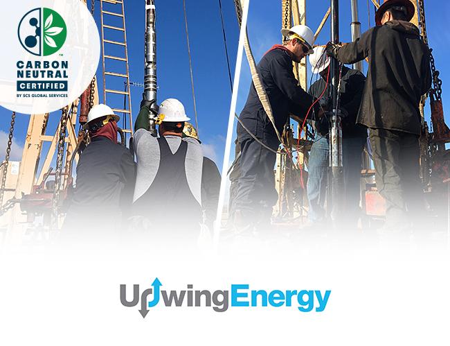 Upwing Energy Achieves Carbon Neutral Certification with SCS Global Services