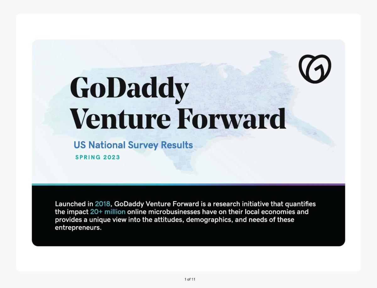 Main Image GoDaddy Venture Forward