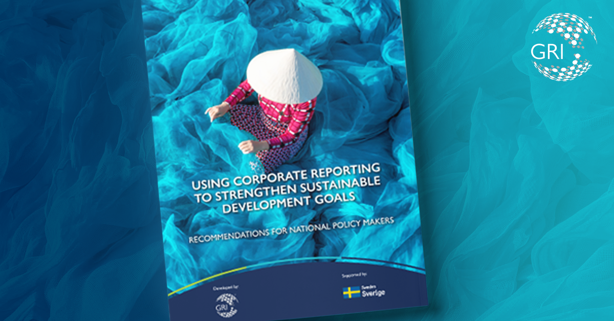 Recommendations for policymakers from Global Reporting Initiative