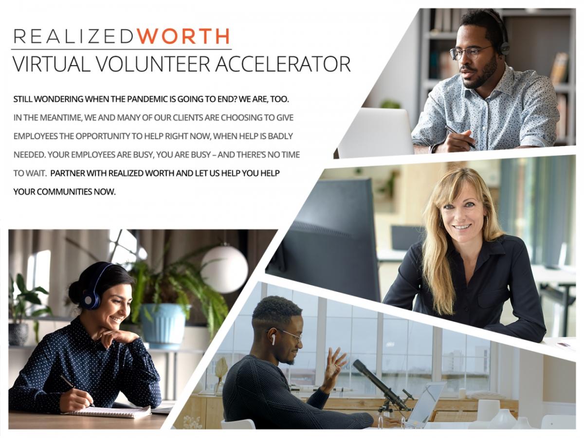 Read more about the Virtual Volunteer Accelerator on the Realized Worth website.