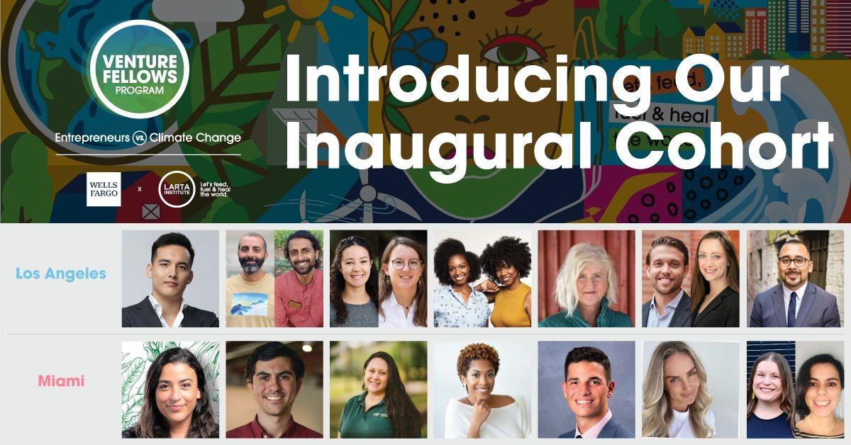 Larta introduces inaugural cohort of 14 startups that have been selected for its Venture Fellows program for their innovative concepts to enhance urban climate resilience. 14 startups