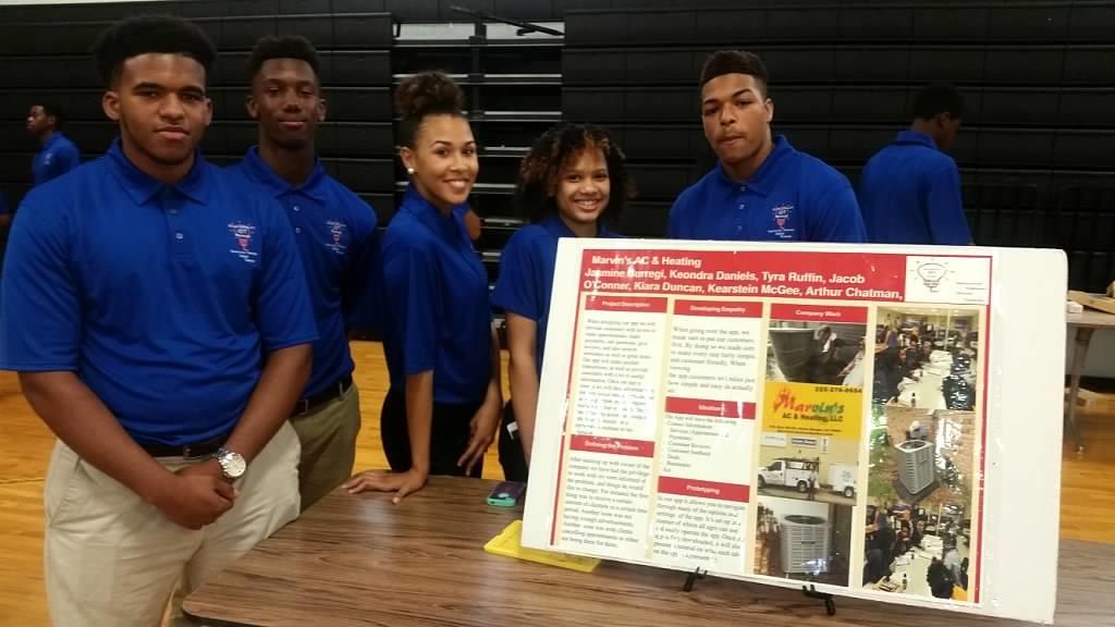 Verizon Innovative Learning program for design thinking in Baton Rouge