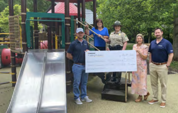 Enbridge Fueling Futures support is helping to provide maintenance and playground equipment 