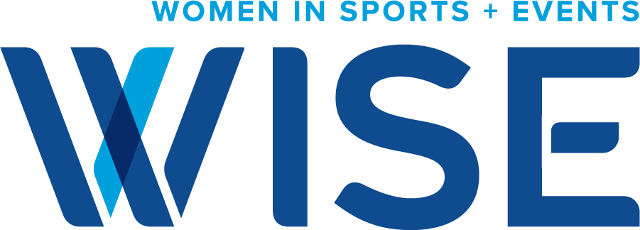 Women In Sports and Events logo.