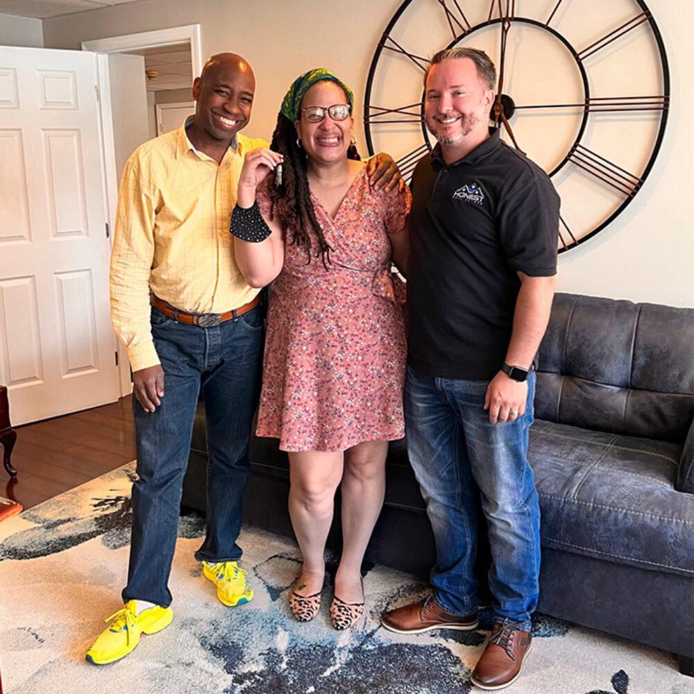 LaTanya Whitehead owns a home in Philadelphia — an accomplishment she attributes to support from the Urban League of Philadelphia and the Wells Fargo WORTH program. LaTanya Whitehead