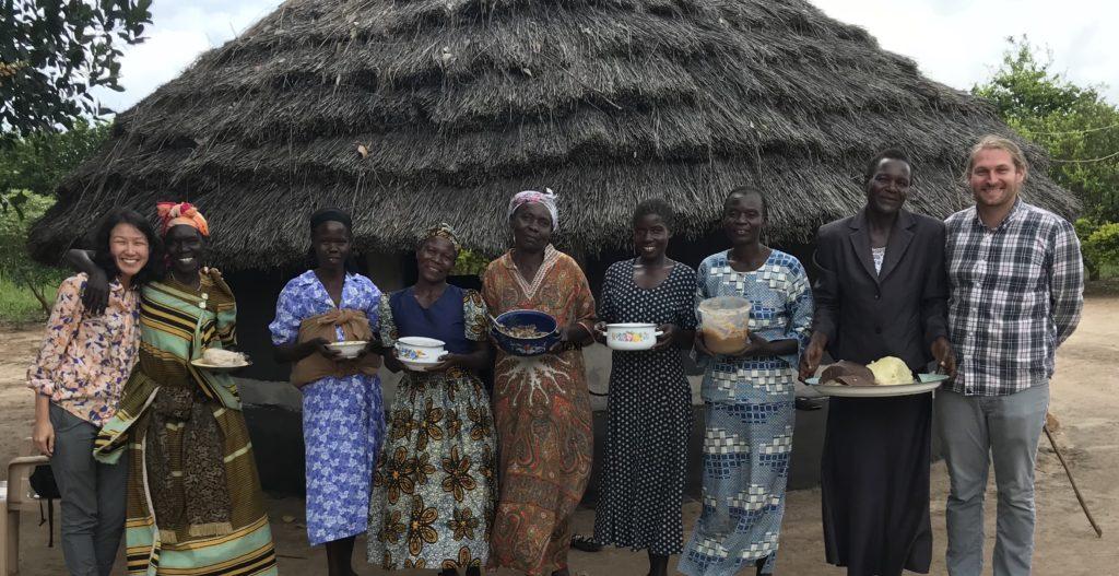 Daniel and Zoe, regional director for east/South Africa, in Uganda visiting partner village enterprise and collecting local recipes for the WPF cookbook.