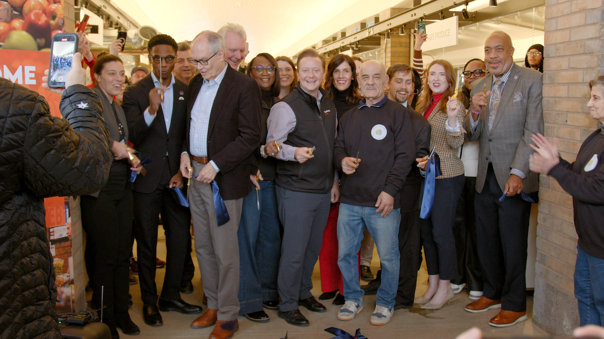 West Side Market ribbon cutting.