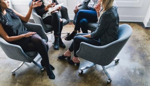 Women in a Meeting