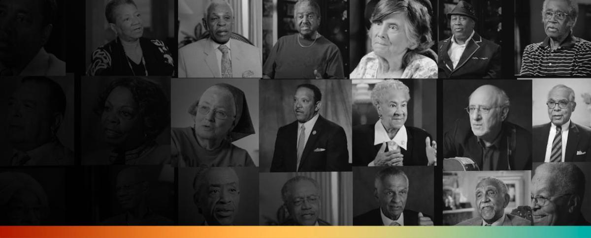 Screenshots of Voices of the Civil Rights Movement