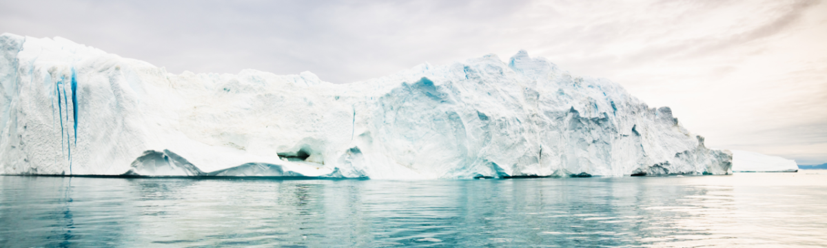 iceberg in the ocean