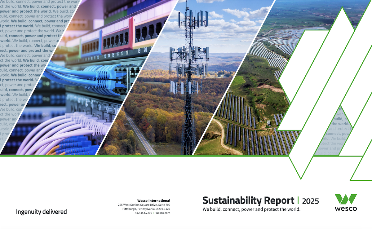 Wesco Sustainability Report 2025.