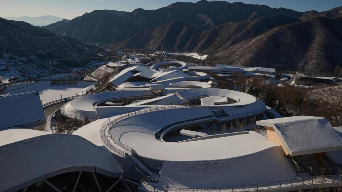 Bobsleigh track