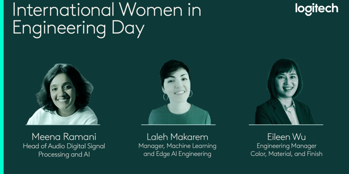 Headshots of Laleh Makarem, Eileen Wu, and Meena Ramani