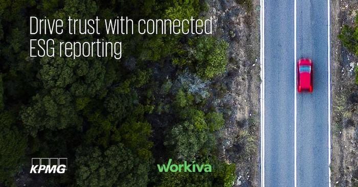 Drive trust with connected ESG Reporting. KPMG & Workiva
