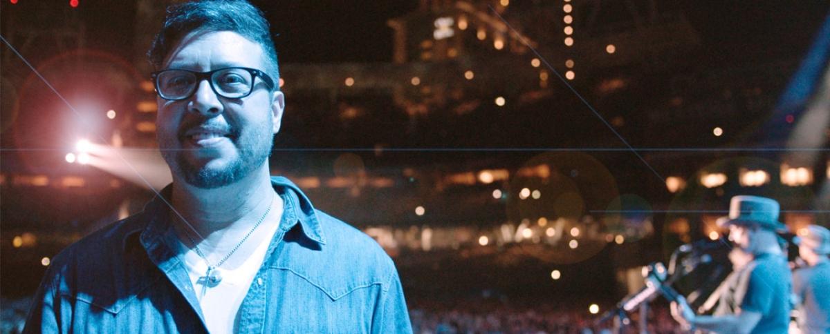 Mark Durazo at the Zac Brown Band concert in San Diego.