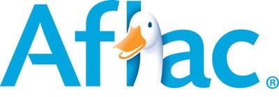 Aflac blue logo with Aflac duck.