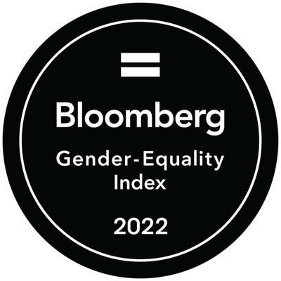 Bloomberg Gender-Equality Index 2022 Award.