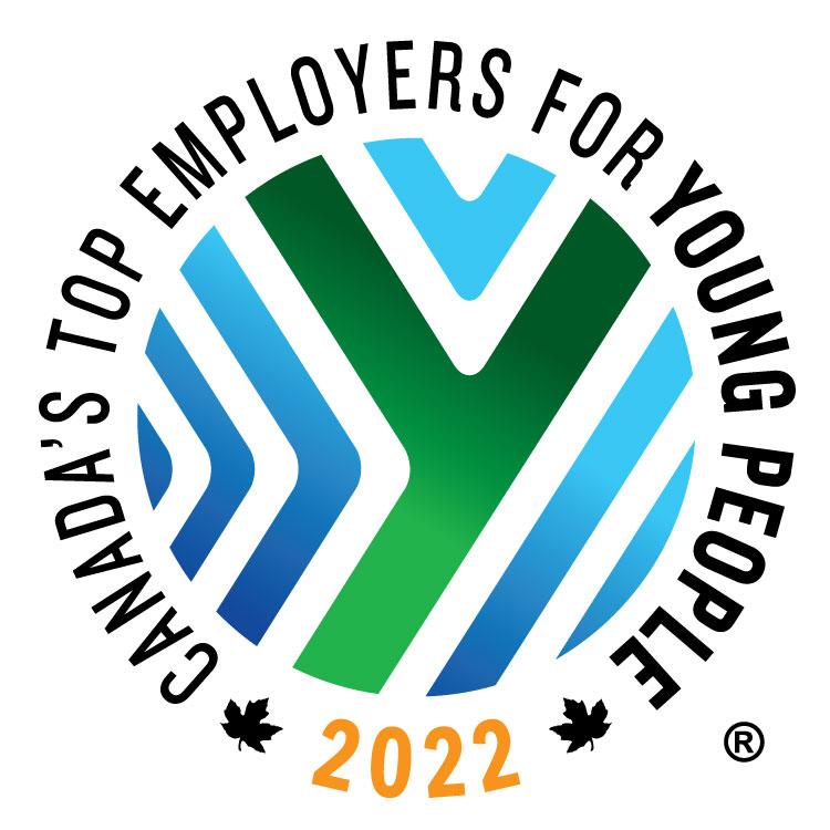 Canada's Top Employers for Young People 2022 logo