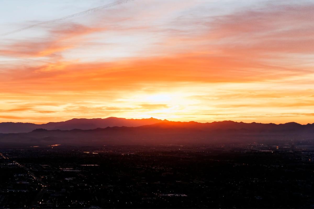 Las Vegas sunset 