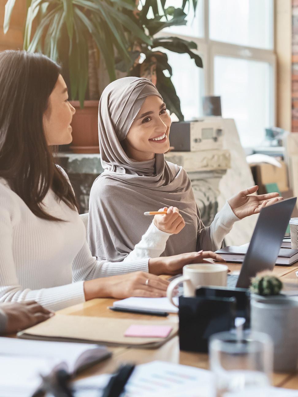 Women working