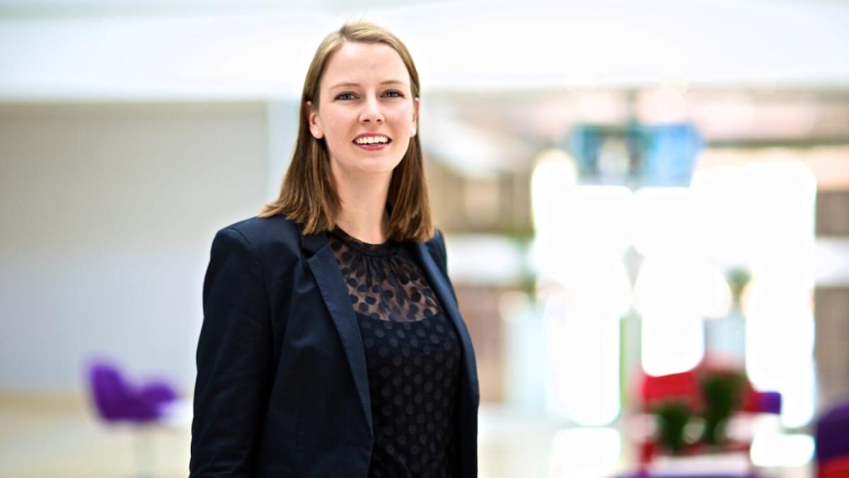 Caroline Berns Head of Diversity & Inclusion and Talent Acquisition, MMEA Caroline Berns in a black dress and jacket