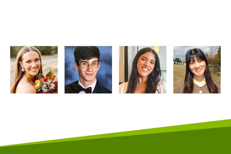 Isabella Crowe, Nicholas Rhoden, Neha Varghese and Stacy Xu. " "