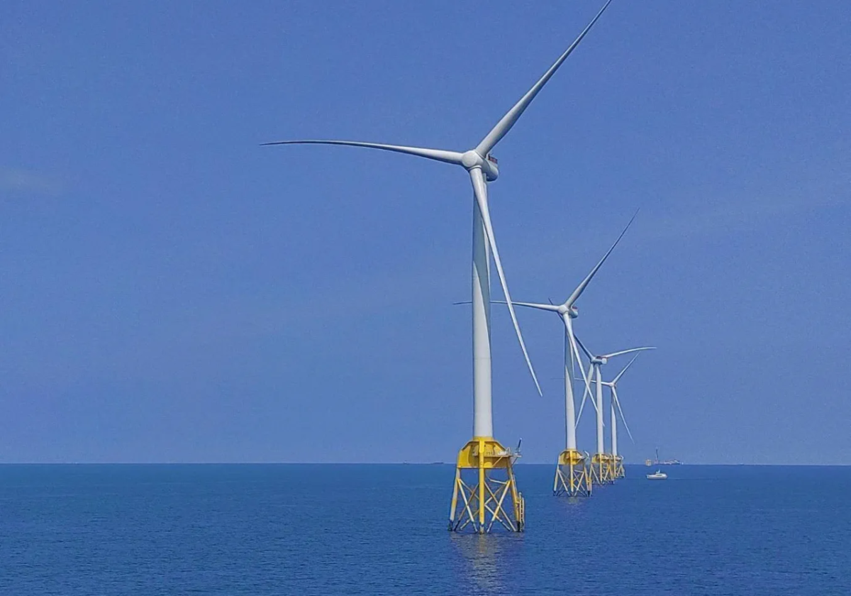 Photo by Lester Hsu Offshore wind farm