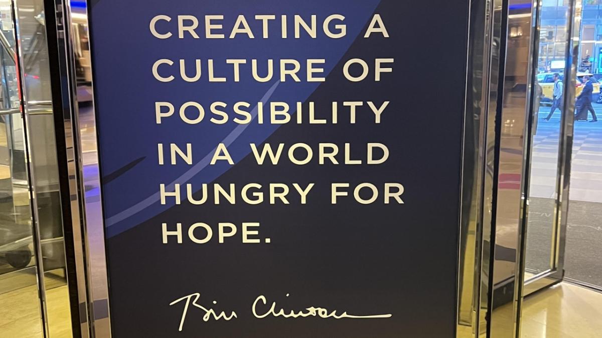 "Creating a culture of possibility in a world hungry for hope."
