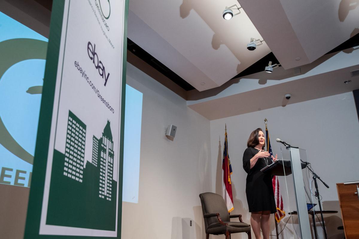 Mayor Nancy Vaughan said Wednesday that eBay has selected Greensboro to be part of its new program to helpt the city's local businesses and entrepreneurs grow and reach global markets.