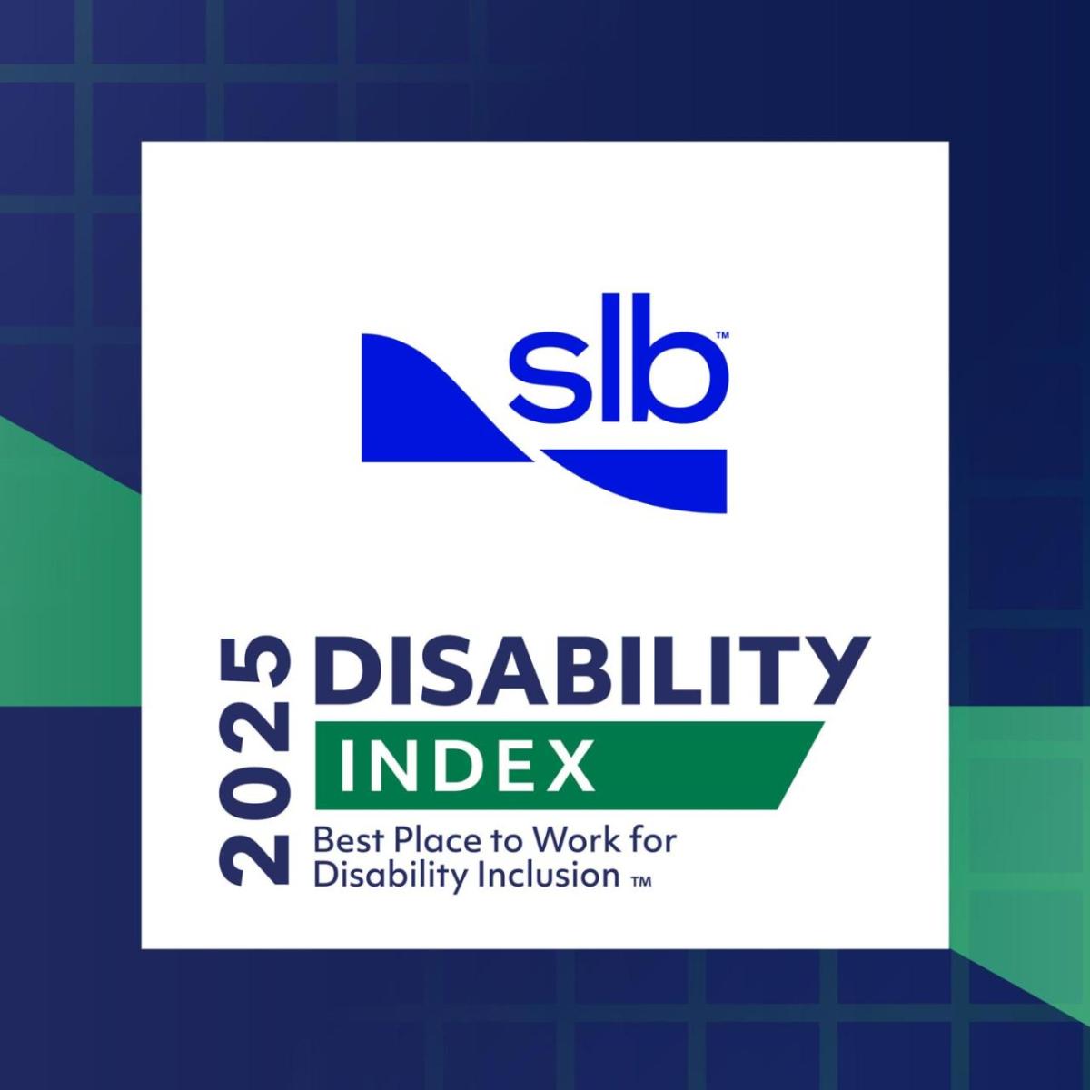 2025 SLB: Disability Index, Best Place to Work for Disability Inclusion - logo