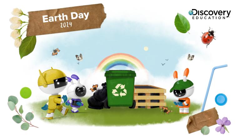 Discovery Education Earth Day 2024 graphic