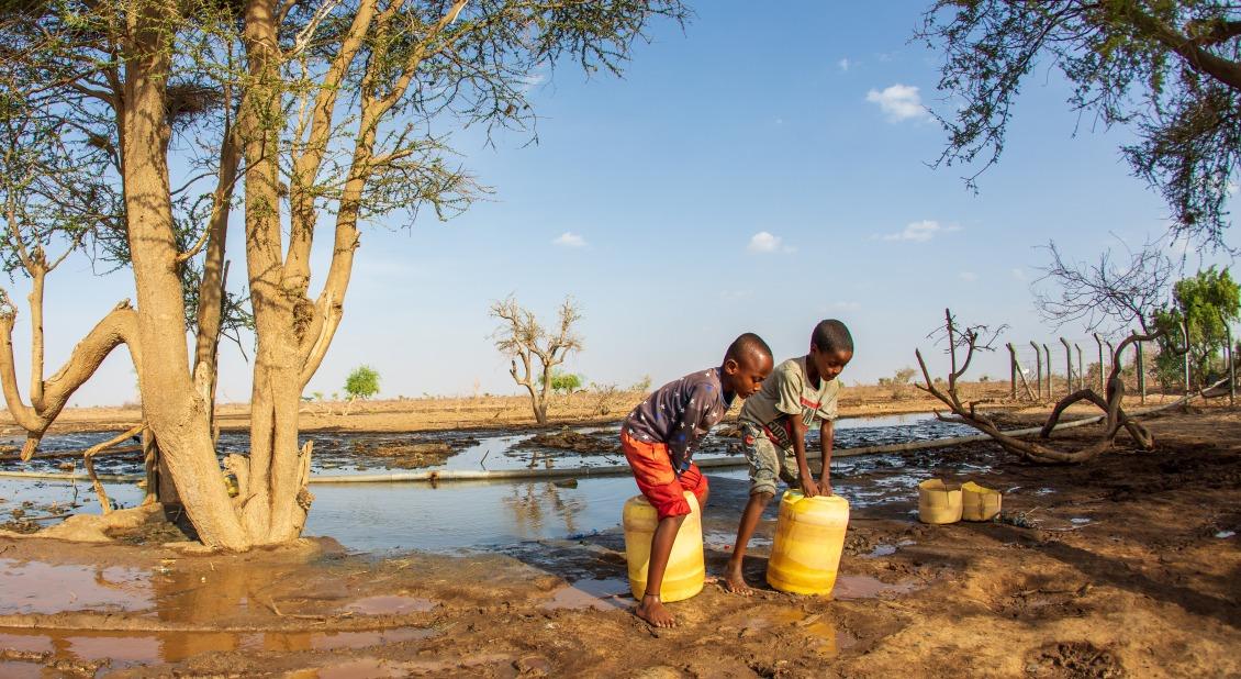 Drought in parts of Africa will lead to water scarcity and illness for millions. 